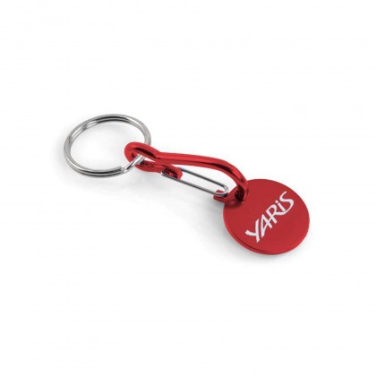 Yaris Schlüsselanhänger mit Einkaufswagenchip